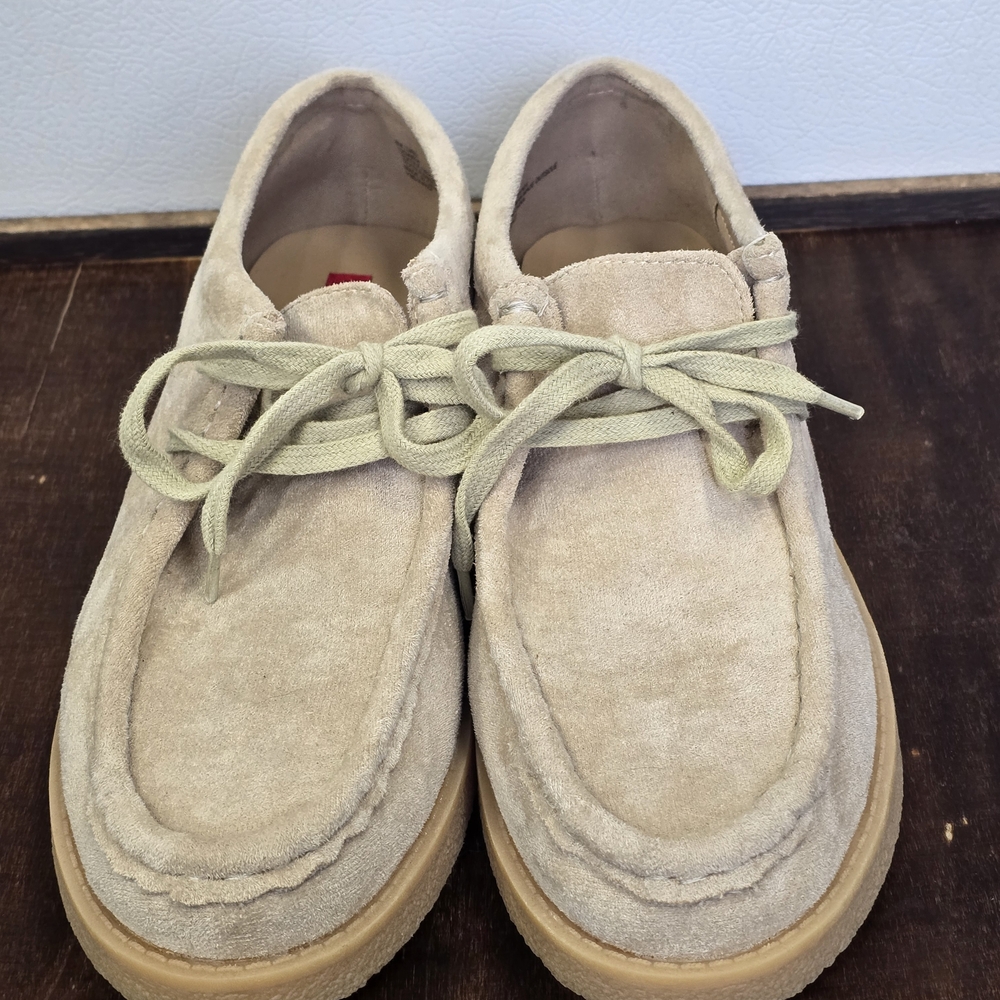 Womens UNIONBAY Tan Suede Shoes - Picture 2 of 6